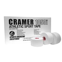 Cramer Tape 1050i 3,8cm x 13,7m: Banda inelástico adesiva desenhado para desportistas (Caixa de 32 unidades)
